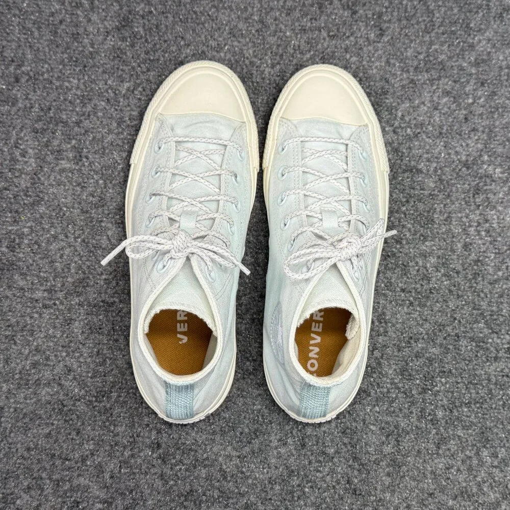 Converse Chuck Taylor‎ All Star High Sneakers Women's Size 8 Aqua Mist Canvas - Picture 9 of 12